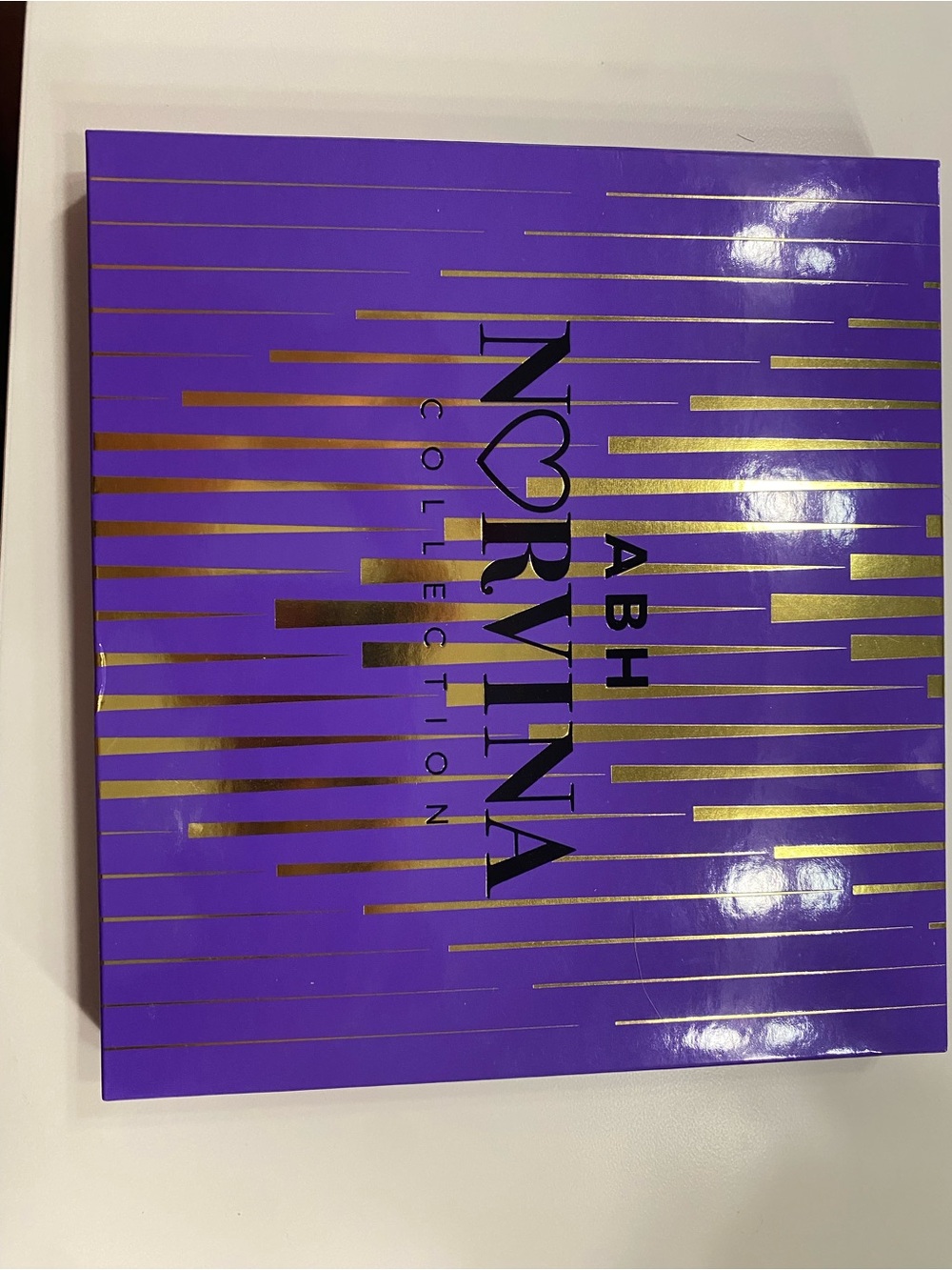 Anastasia Beverly Hills Norvina Collection Purple and Gold Eyeshadow Palette